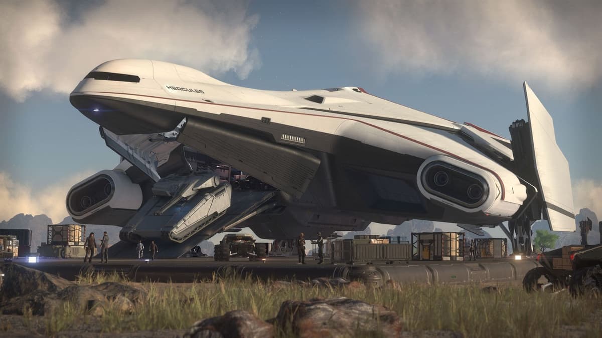 C2 Hercules - Ship upgrades example