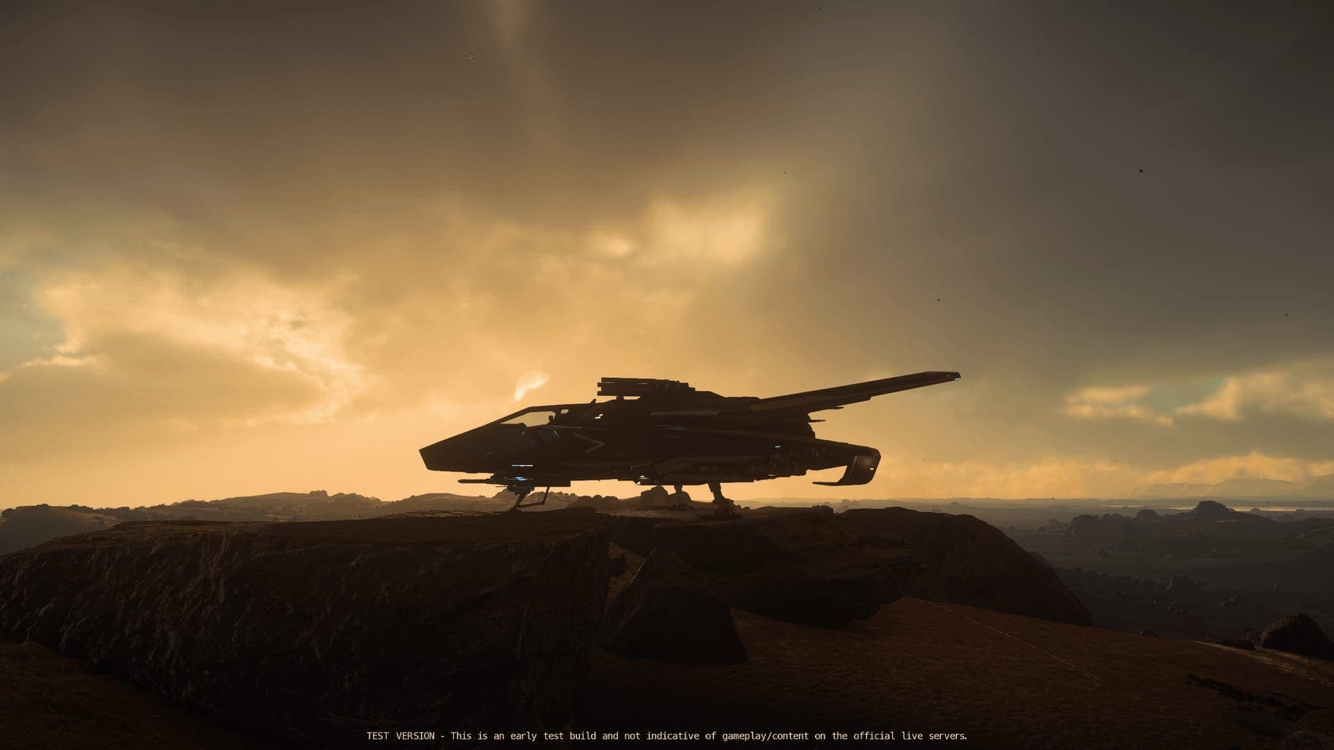 Spacecraft orbiting a planet from high altitude